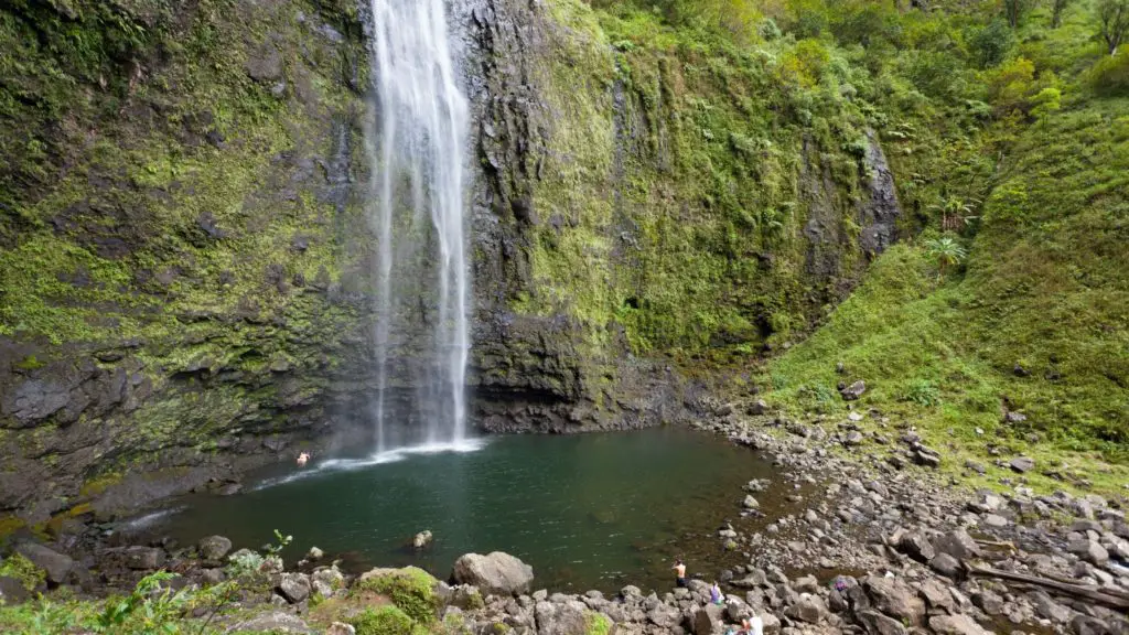 Hanakapiai Falls - best kauai waterfall