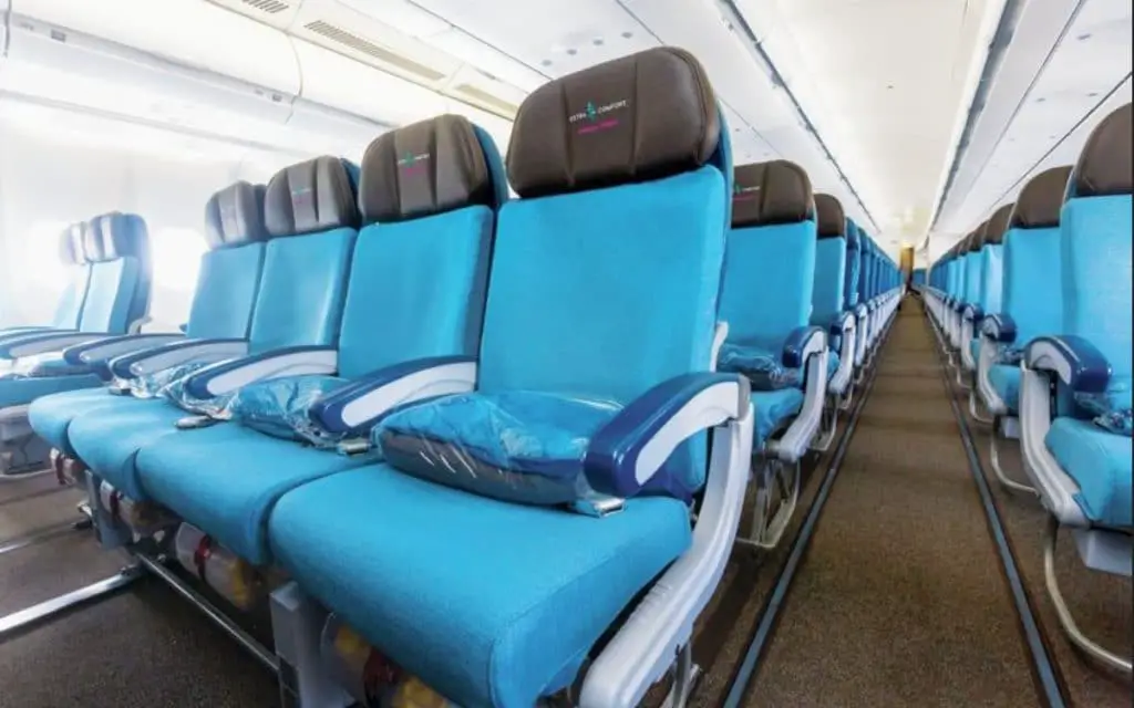 Hawaiian Airlines Extra Comfort Seating A330