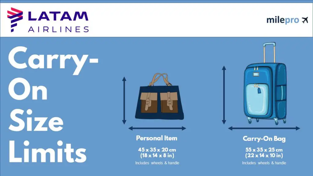 latam airlines carry on bag rules