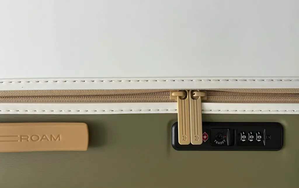 TSA Zipper Lock with YKK Zippers