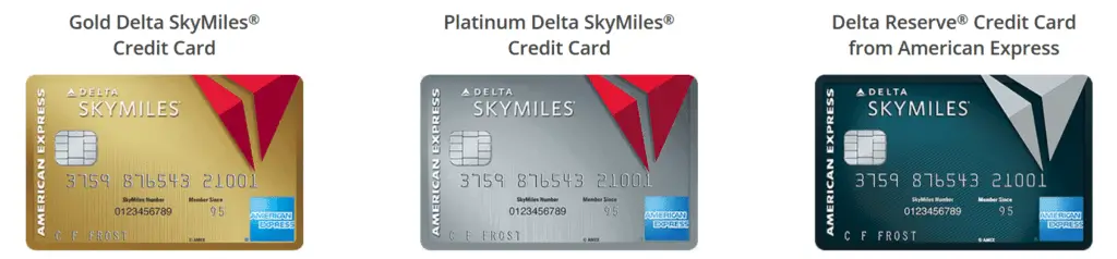 Delta Credit cards