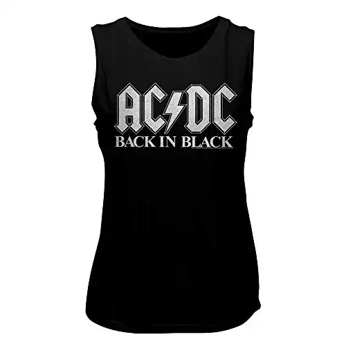 ACDC 1973 Heavy Metal Rock Band  Muscle Tank Top